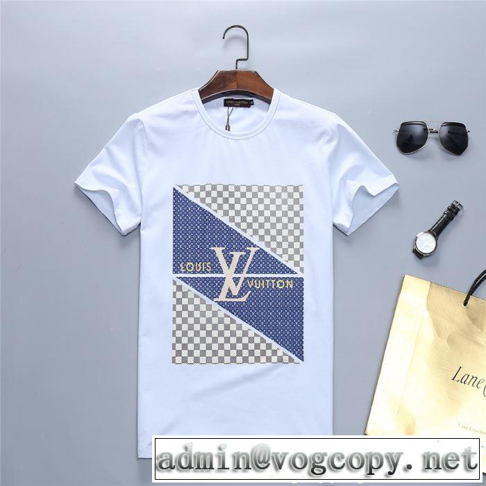 春色の最旬の人気アイテム LOUIS VUITTON ルイ ヴィトン 半袖Tシャツ 2色可選 2019春夏トレンドアイテム