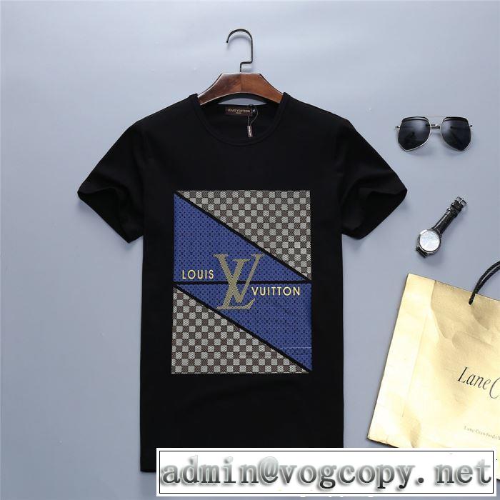 春色の最旬の人気アイテム LOUIS VUITTON ルイ ヴィトン 半袖Tシャツ 2色可選 2019春夏トレンドアイテム