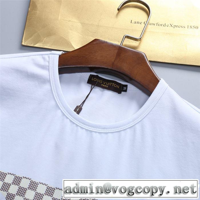 春色の最旬の人気アイテム LOUIS VUITTON ルイ ヴィトン 半袖Tシャツ 2色可選 2019春夏トレンドアイテム