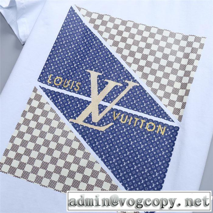 春色の最旬の人気アイテム LOUIS VUITTON ルイ ヴィトン 半袖Tシャツ 2色可選 2019春夏トレンドアイテム