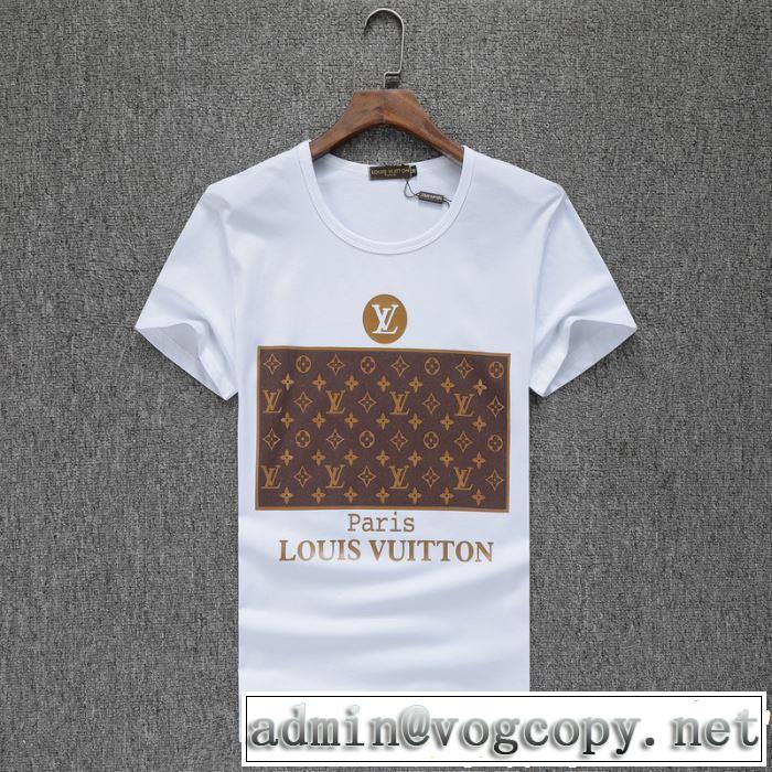 半袖Tシャツ 3色可選 注目度が高まり最新コレクション 2019年春夏シーズンの人気 LOUIS VUITTON ルイ ヴィトン