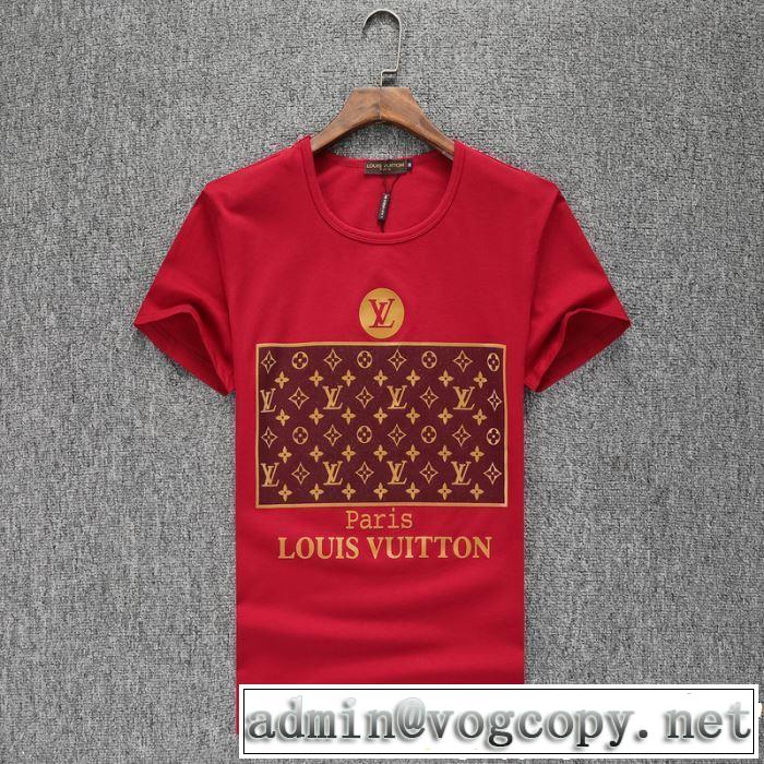 半袖Tシャツ 3色可選 注目度が高まり最新コレクション 2019年春夏シーズンの人気 LOUIS VUITTON ルイ ヴィトン