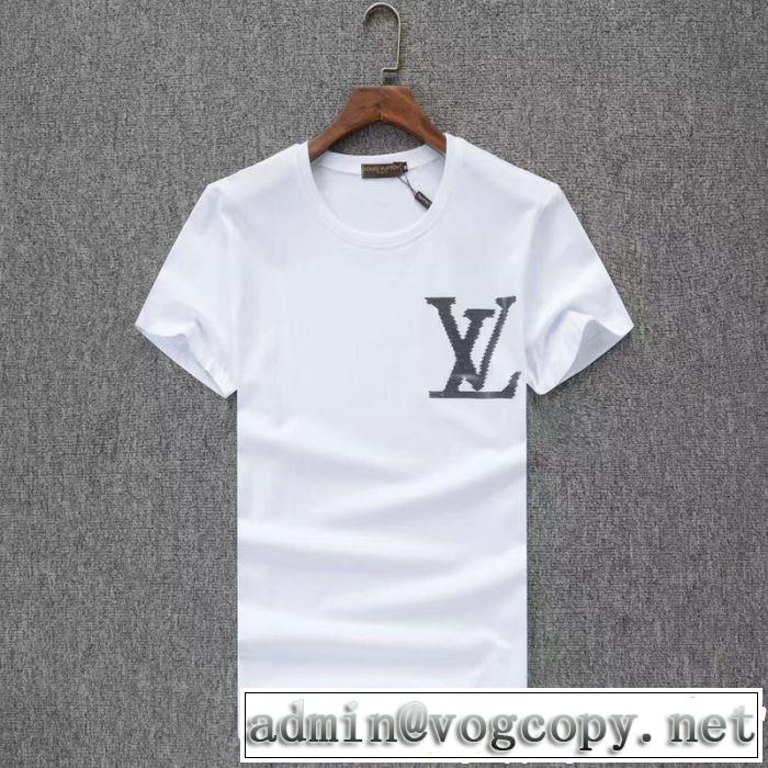 LOUIS VUITTON ルイ ヴィトン 半袖Tシャツ 3色可選 海外セレブは大人気 2019年夏の一押しファッションアイテム