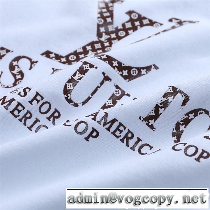 今から夏まで活躍する LOUIS VUITTON ルイ ヴィトン 半袖Tシャツ 2色可選 大人カジュアル夏ファッション2019