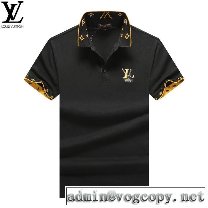 3色可選  半袖Tシャツ 2019春夏のトレンド新商品 おしゃれデザインも大人気 LOUIS VUITTON ルイ ヴィトン