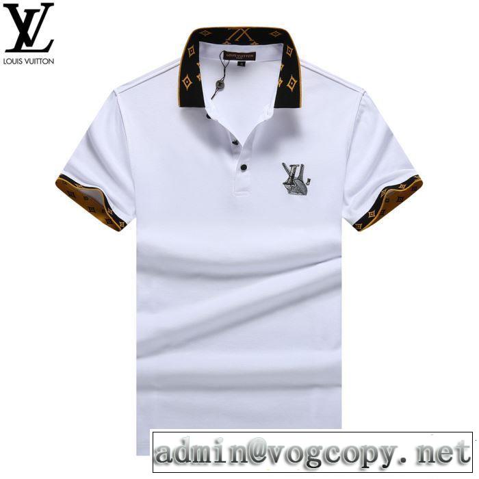 3色可選  半袖Tシャツ 2019春夏のトレンド新商品 おしゃれデザインも大人気 LOUIS VUITTON ルイ ヴィトン