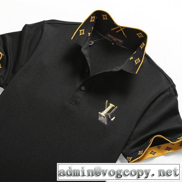 3色可選  半袖Tシャツ 2019春夏のトレンド新商品 おしゃれデザインも大人気 LOUIS VUITTON ルイ ヴィトン