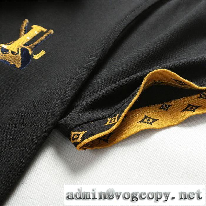 3色可選  半袖Tシャツ 2019春夏のトレンド新商品 おしゃれデザインも大人気 LOUIS VUITTON ルイ ヴィトン