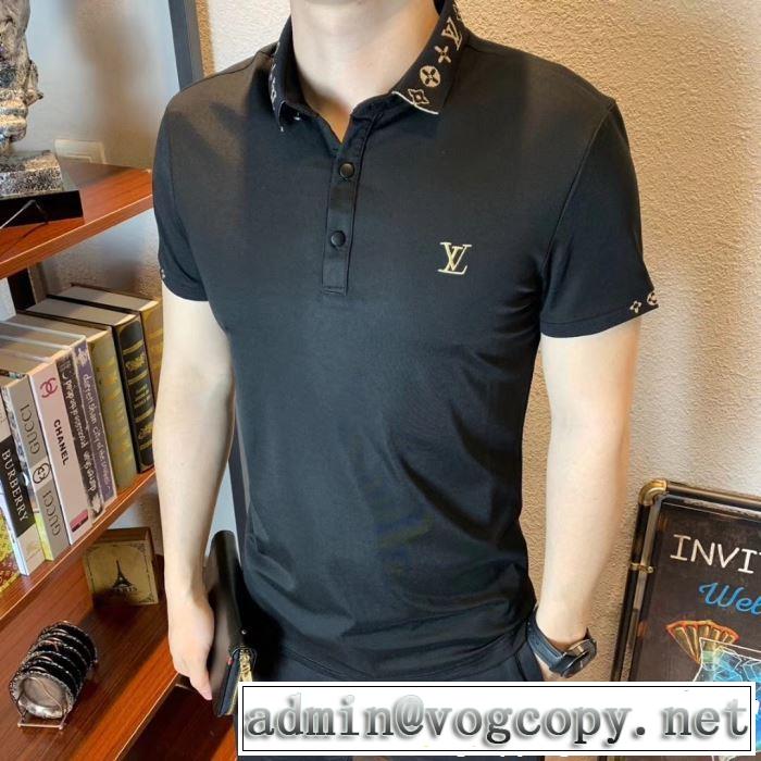 春夏の流行りトップス 2019春夏人気トレンドアイテム LOUIS VUITTON ルイ ヴィトン 半袖Tシャツ 2色可選