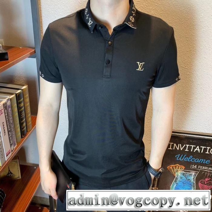 春夏の流行りトップス 2019春夏人気トレンドアイテム LOUIS VUITTON ルイ ヴィトン 半袖Tシャツ 2色可選