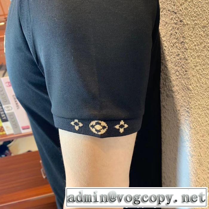 春夏の流行りトップス 2019春夏人気トレンドアイテム LOUIS VUITTON ルイ ヴィトン 半袖Tシャツ 2色可選