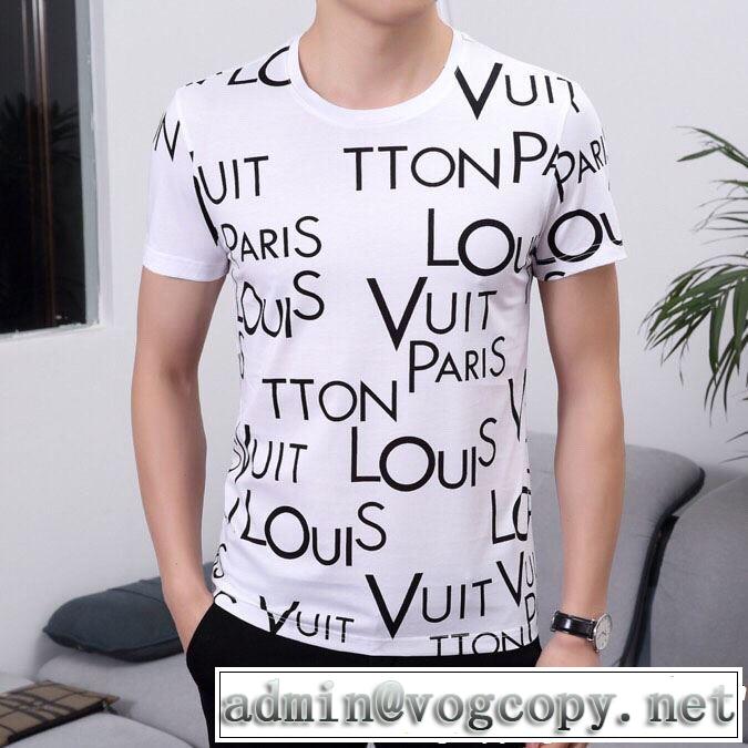 2019春夏トレンドアイテム 大人っぽいファション感 LOUIS VUITTON ルイ ヴィトン 半袖Tシャツ 2色可選