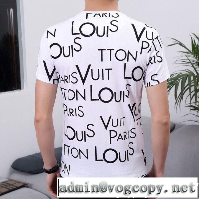 2019春夏トレンドアイテム 大人っぽいファション感 LOUIS VUITTON ルイ ヴィトン 半袖Tシャツ 2色可選
