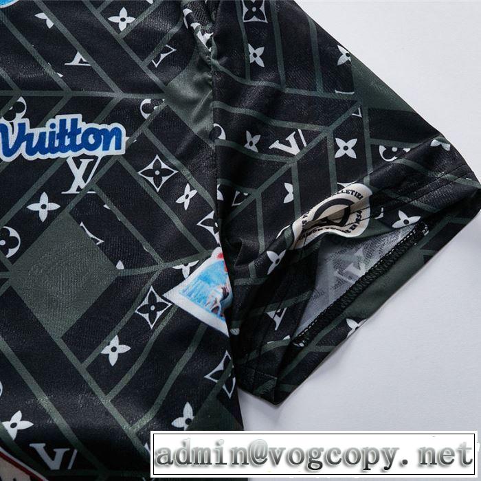 新作コレクションを見る LOUIS VUITTON ルイ ヴィトン 半袖Tシャツ 2色可選 2019春夏も引き続き人気セール
