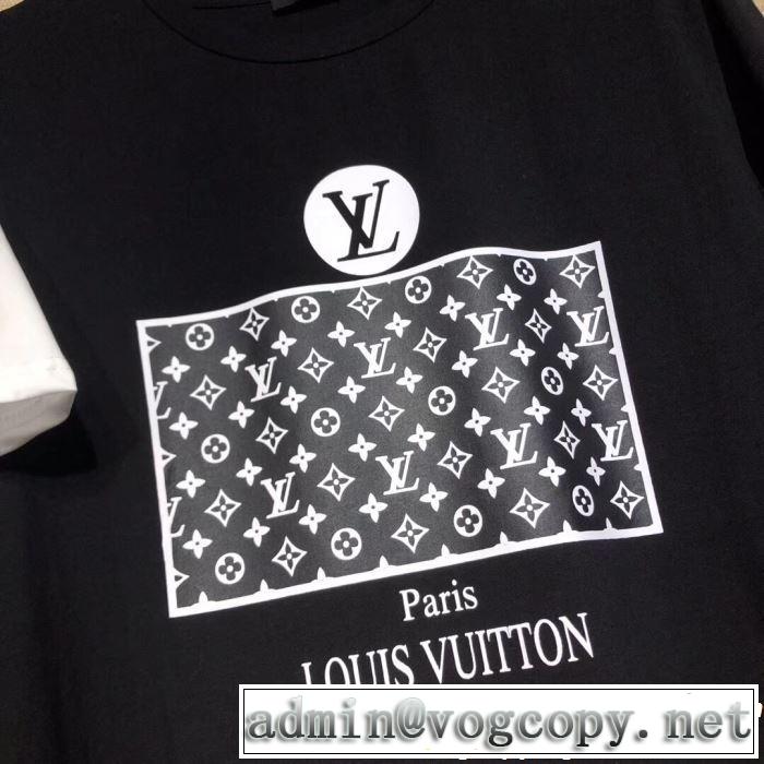 最近のトレンドアイテム LOUIS VUITTON ルイ ヴィトン 半袖Tシャツ 2色可選 《2019年》今、注目のストリート