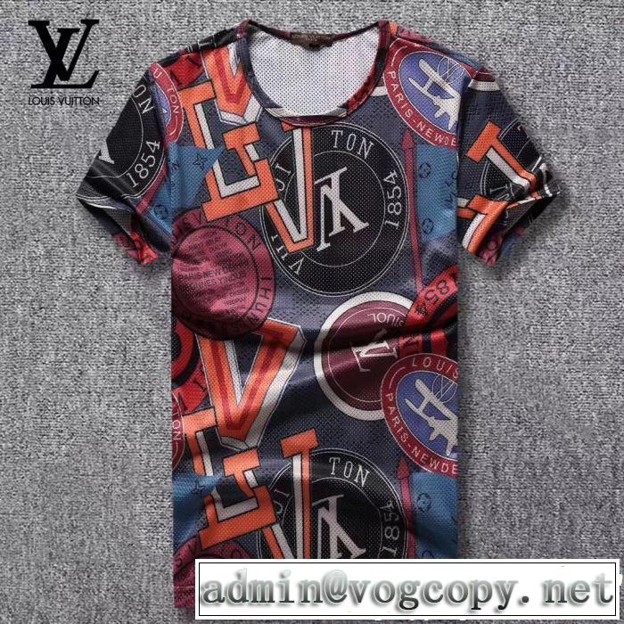 LOUIS VUITTON ルイ ヴィトン 半袖Tシャツ 2019年最新ファッション 春夏シンプルファッションでOK！