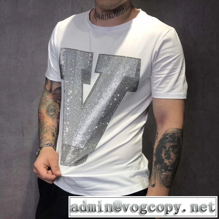 一目ぼれLOUIS VUITTON  Tシャツ/半袖 2019年春夏シーズンの人気 2色可選 ルイ ヴィトン  海外セレブは大人気