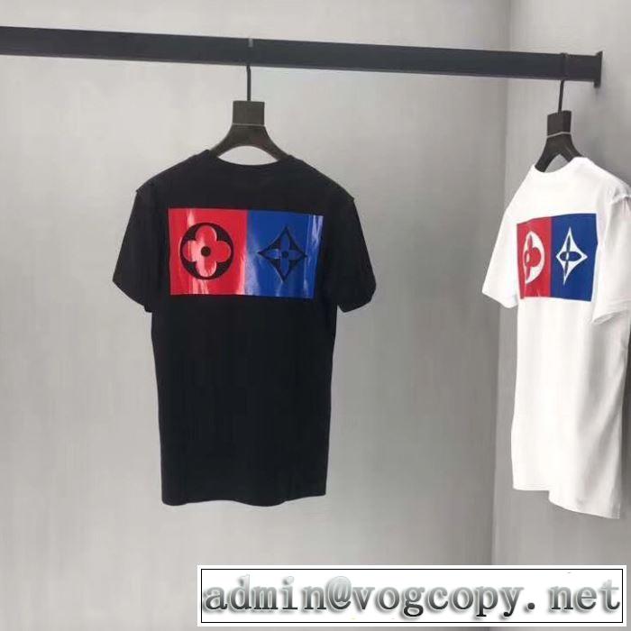 在庫手元にあり即発セール必需品 LOUIS VUITTON Tシャツ/半袖 2色可選 2019春夏人気トレンドアイテム ルイ ヴィトン
