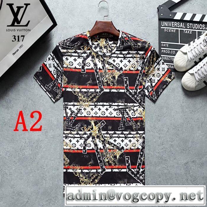 大人気オリジナル  Tシャツ/半袖 3色可選 LOUIS VUITTON 2019春夏人気トレンドアイテム ルイ ヴィトン
