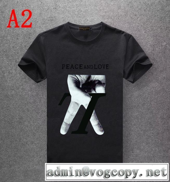 発表の新作モデルTシャツ/半袖 5色可選 ルイ ヴィトン2019SSのトレンド商品  LOUIS VUITTON 一目ぼれ