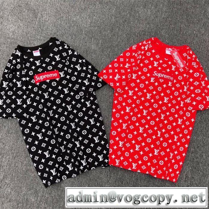 2019春夏のトレンド新商品 Tシャツ/半袖 2色可選 ルイ ヴィトンこれからの季節にピッタリ  LOUIS VUITTON