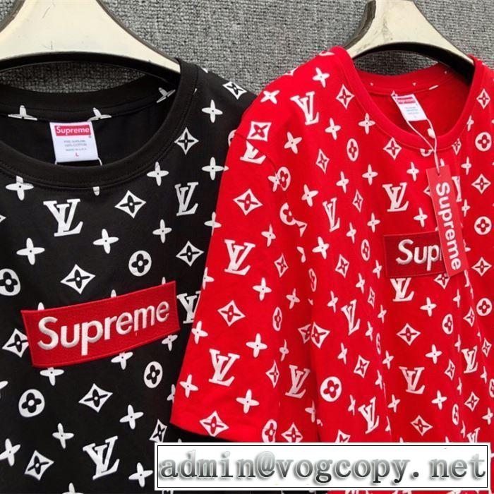 2019春夏のトレンド新商品 Tシャツ/半袖 2色可選 ルイ ヴィトンこれからの季節にピッタリ  LOUIS VUITTON