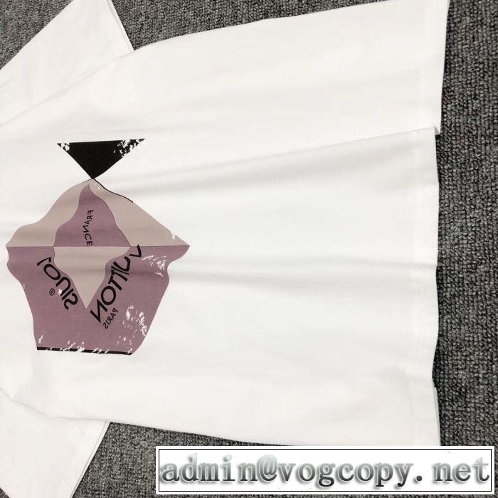 素敵デザイン未入荷ブランド  LOUIS VUITTONTシャツ/半袖  2019春夏トレンドアイテム ルイ ヴィトン