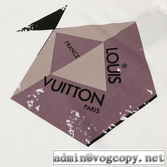 素敵デザイン未入荷ブランド  LOUIS VUITTONTシャツ/半袖  2019春夏トレンドアイテム ルイ ヴィトン