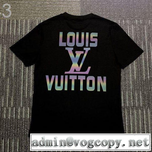 知的な夏のスタイル  LOUIS VUITTON Tシャツ/半袖 2色可選 2019年春夏シーズンの人気 ルイ ヴィトン