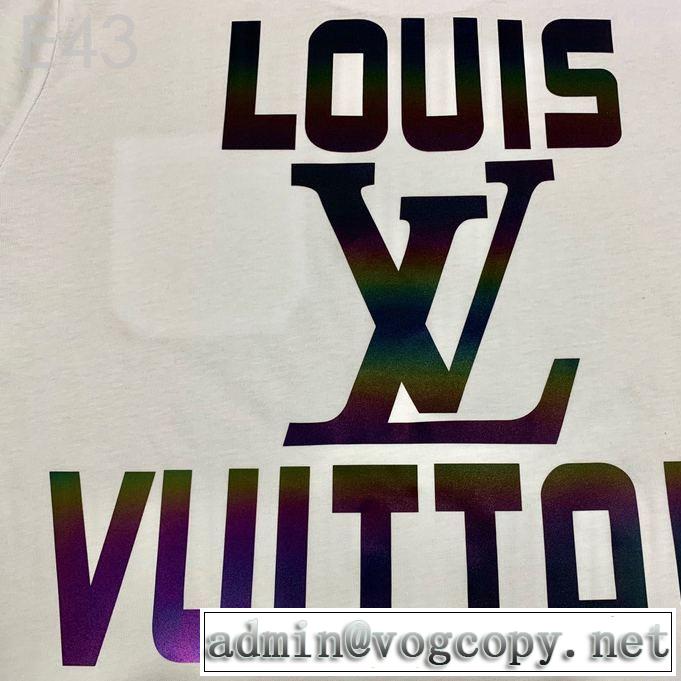 知的な夏のスタイル  LOUIS VUITTON Tシャツ/半袖 2色可選 2019年春夏シーズンの人気 ルイ ヴィトン