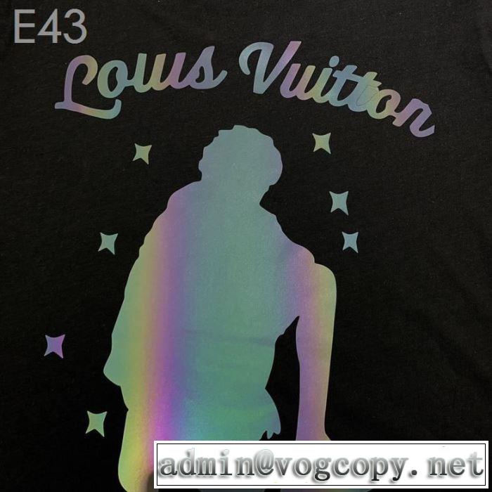 2019年最新ファッション LOUIS VUITTON Tシャツ/半袖 2色可選 入手超困難 ルイ ヴィトン