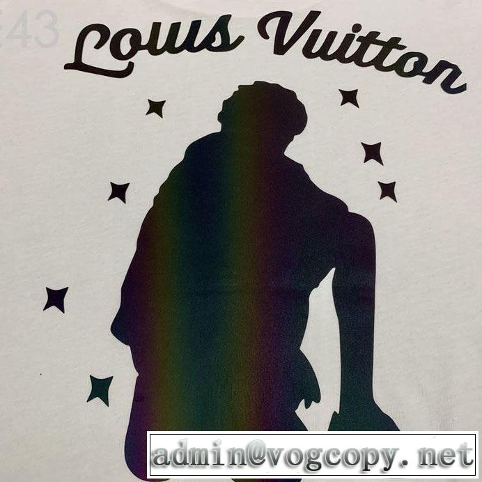 2019年最新ファッション LOUIS VUITTON Tシャツ/半袖 2色可選 入手超困難 ルイ ヴィトン