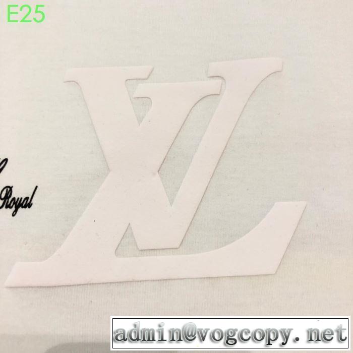 Tシャツ/半袖お洒落スタイル  2色可選 ルイ ヴィトン先行販売  LOUIS VUITTON 2019春夏は人気定番