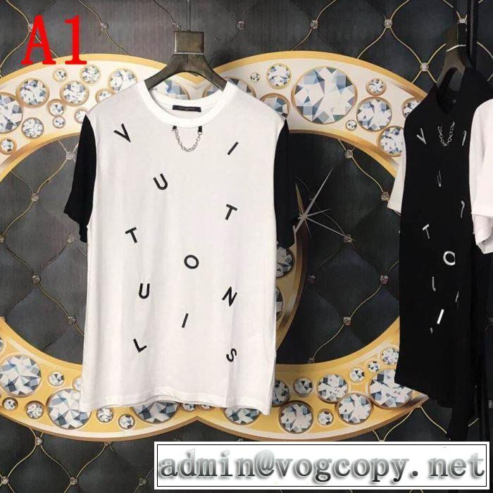 お勧め使える未入荷ブランド Tシャツ/半袖  2019年最新ファッションルイ ヴィトン LOUIS VUITTON 2色可選