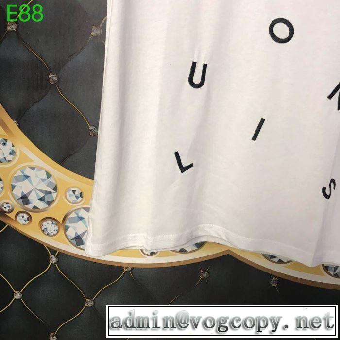 お勧め使える未入荷ブランド Tシャツ/半袖  2019年最新ファッションルイ ヴィトン LOUIS VUITTON 2色可選