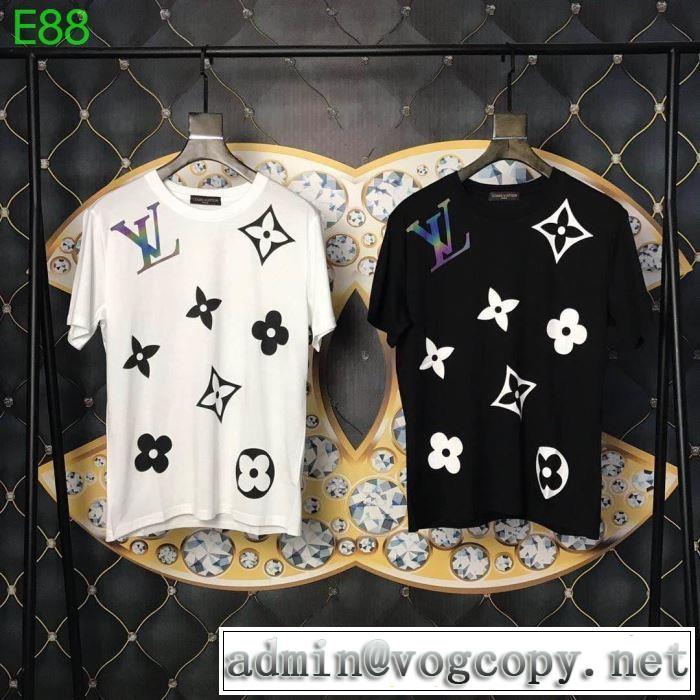 この夏絶対欲しい LOUIS VUITTON  Tシャツ/半袖 2色可選 2019年春夏シーズンの人気 ルイ ヴィトン
