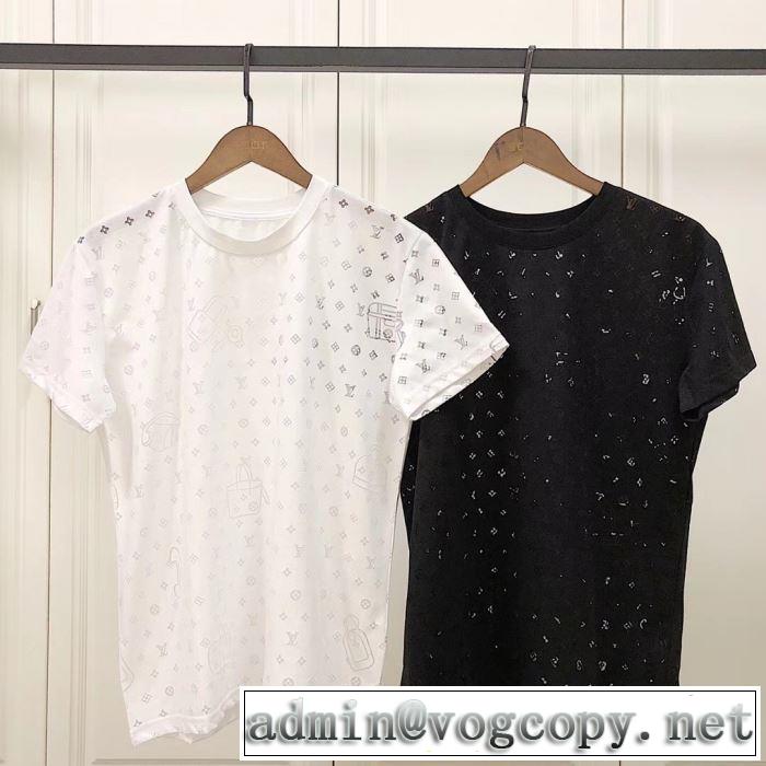 夏に良く似合うちょっと新品 ルイ ヴィトン LOUIS VUITTON  Tシャツ/半袖 2019春夏人気トレンドアイテム 2色可選