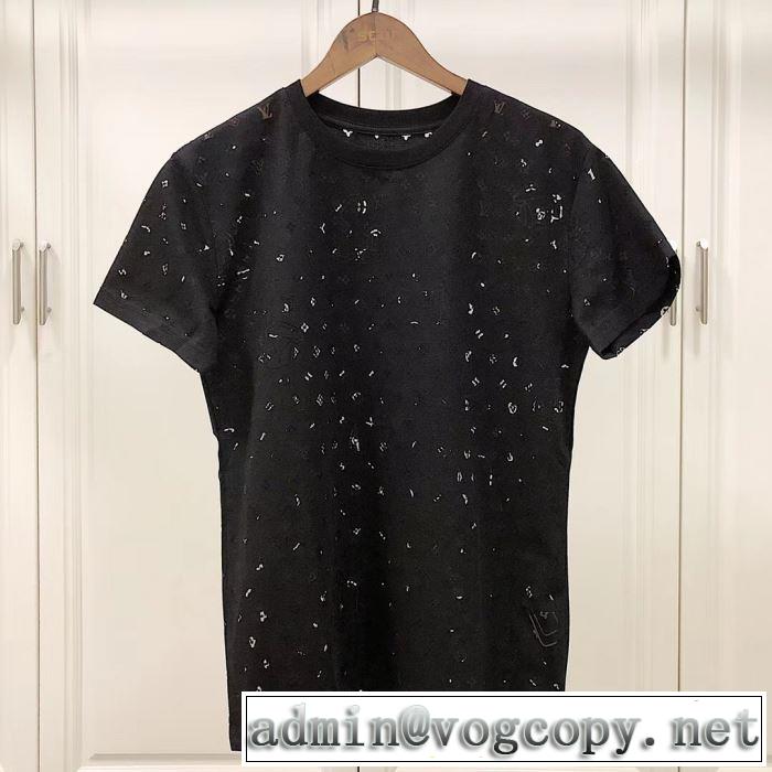 夏に良く似合うちょっと新品 ルイ ヴィトン LOUIS VUITTON  Tシャツ/半袖 2019春夏人気トレンドアイテム 2色可選