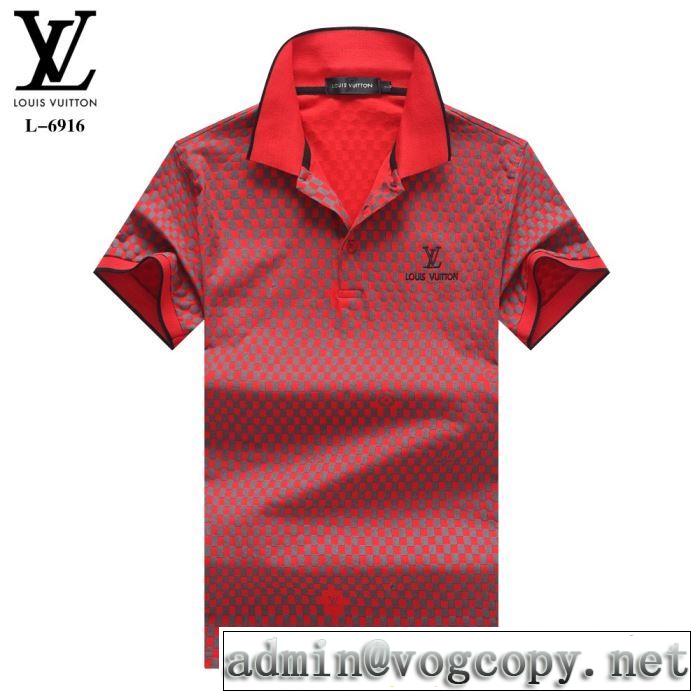 主張性もカジュアルさ ルイ ヴィトン LOUIS VUITTON 4色可選  Tシャツ/半袖 2019年夏の一押しファッションアイテム
