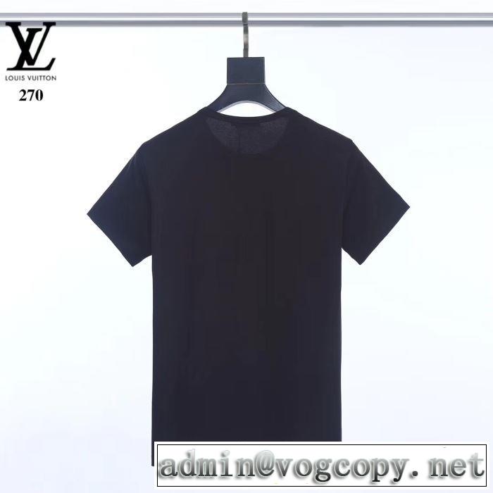 Tシャツ/半袖 特に夏は人気アイテム 3色可選 ルイ ヴィトン LOUIS VUITTON2019年夏の一押しファッションアイテム