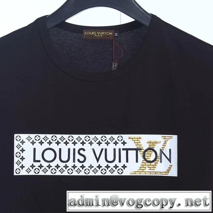 Tシャツ/半袖 特に夏は人気アイテム 3色可選 ルイ ヴィトン LOUIS VUITTON2019年夏の一押しファッションアイテム