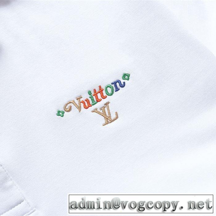 ルイ ヴィトン今流行りの最新コレクション LOUIS VUITTON  Tシャツ/半袖  2019SS 多色可選  夏らしい季節感