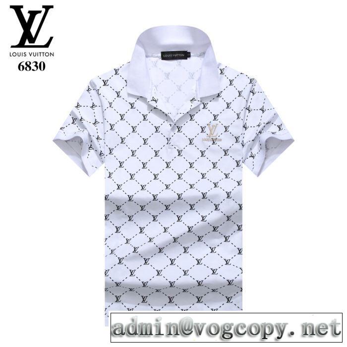 Tシャツ/半袖  4色可選 オススメしたい最新注目ファション ルイ ヴィトン2019年春夏シーズンの人気  LOUIS VUITTON