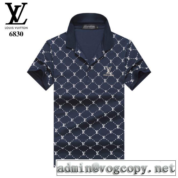 Tシャツ/半袖  4色可選 オススメしたい最新注目ファション ルイ ヴィトン2019年春夏シーズンの人気  LOUIS VUITTON