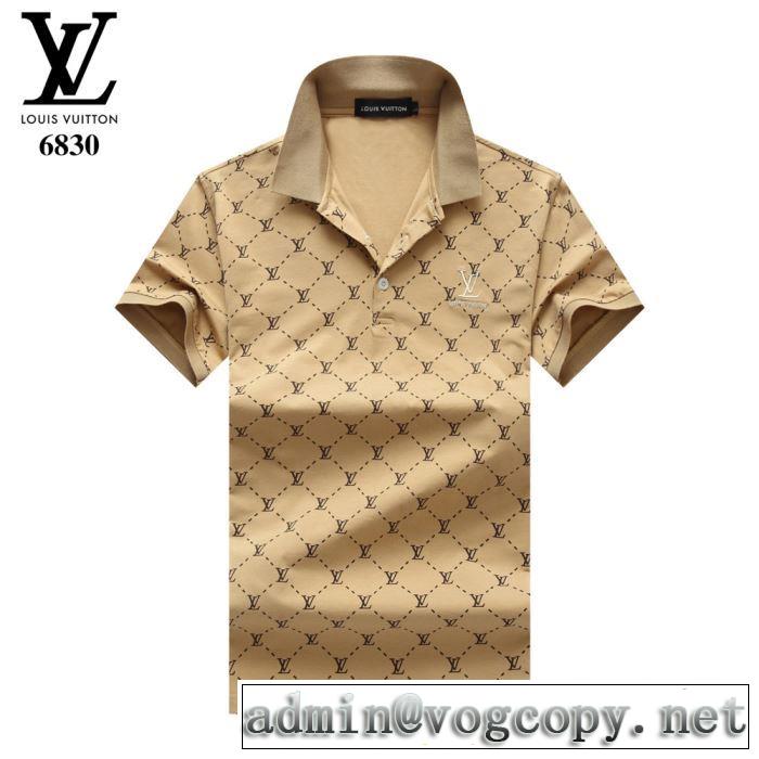Tシャツ/半袖  4色可選 オススメしたい最新注目ファション ルイ ヴィトン2019年春夏シーズンの人気  LOUIS VUITTON