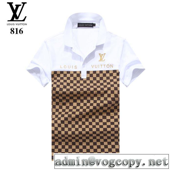 ルイ ヴィトンぜひ今年のトレンドをチェック LOUIS VUITTON  Tシャツ/半袖  4色可選  2019年夏の一押しファッションアイテム