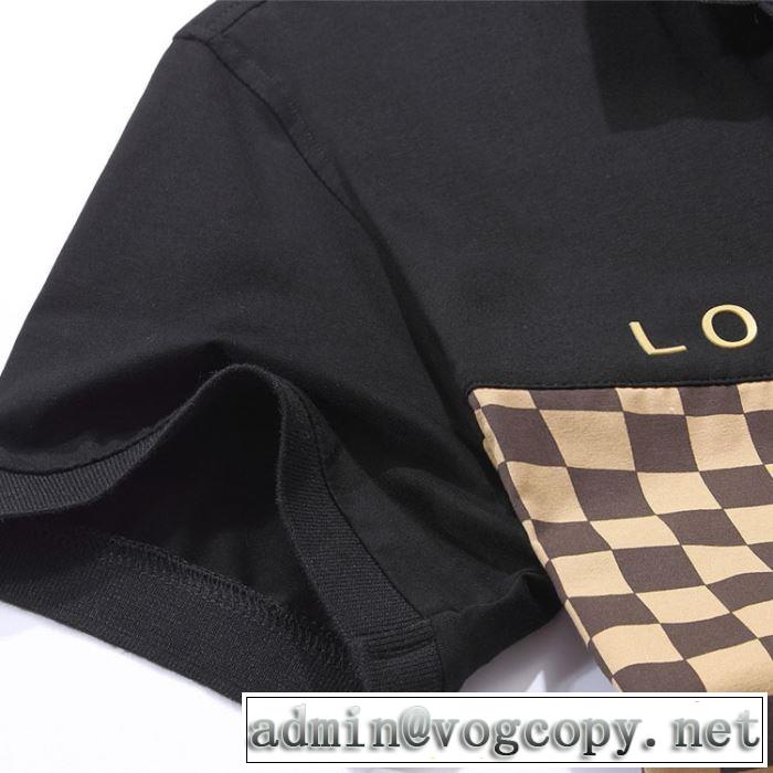 ルイ ヴィトンぜひ今年のトレンドをチェック LOUIS VUITTON  Tシャツ/半袖  4色可選  2019年夏の一押しファッションアイテム
