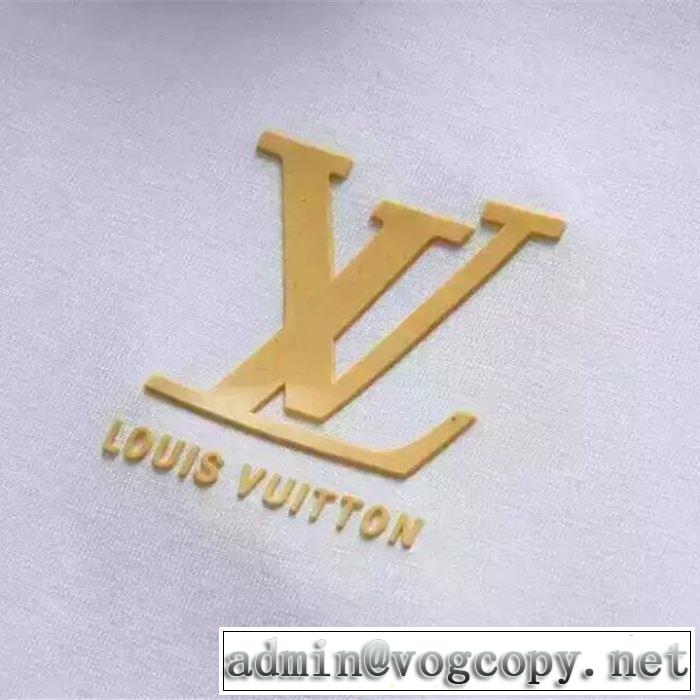 ルイ ヴィトンぜひ今年のトレンドをチェック LOUIS VUITTON  Tシャツ/半袖  4色可選  2019年夏の一押しファッションアイテム