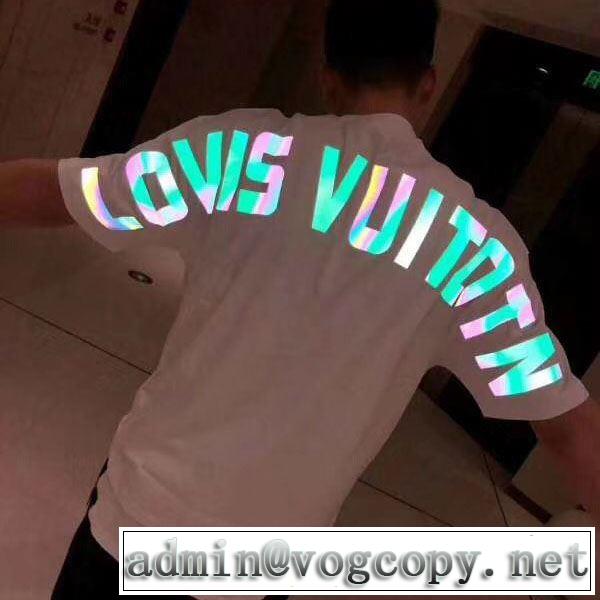 LOUIS VUITTON トレンドアイテムとして継続 Tシャツ/半袖  2色可選  ルイ ヴィトン2019年春夏シーズンの人気