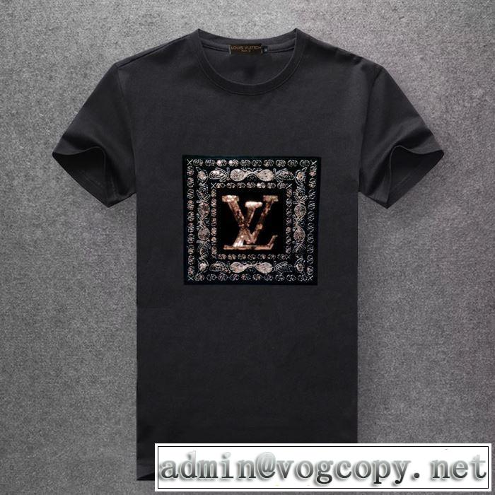 海外セレブは大人気 ルイ ヴィトン LOUIS VUITTON 2019年春夏シーズンの人気 Tシャツ/半袖  4色可選